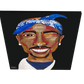"I Aint Mad At Ya" 2Pac Portrait Canvas Art