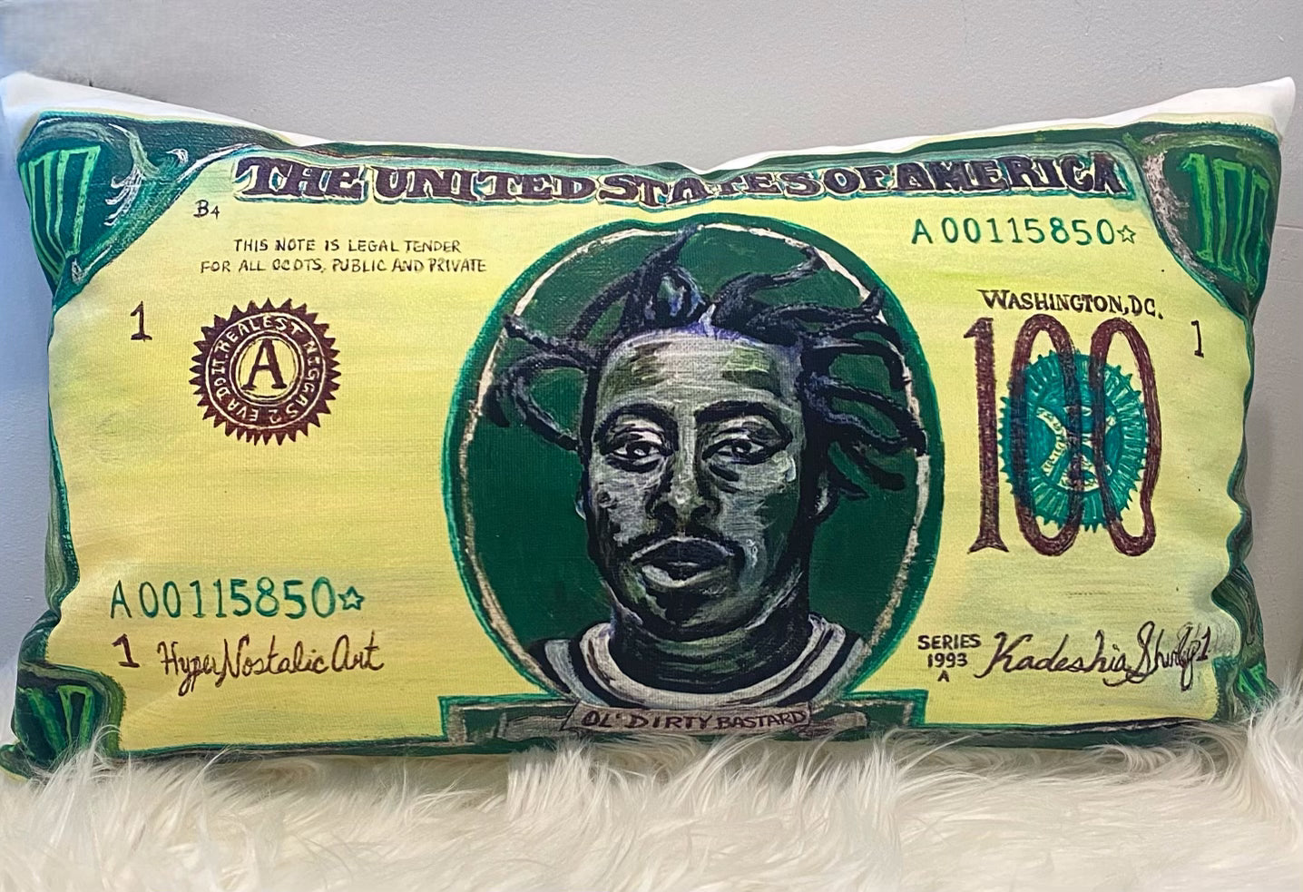 "Got Ya Money" 12 x 20 ODB Pillow