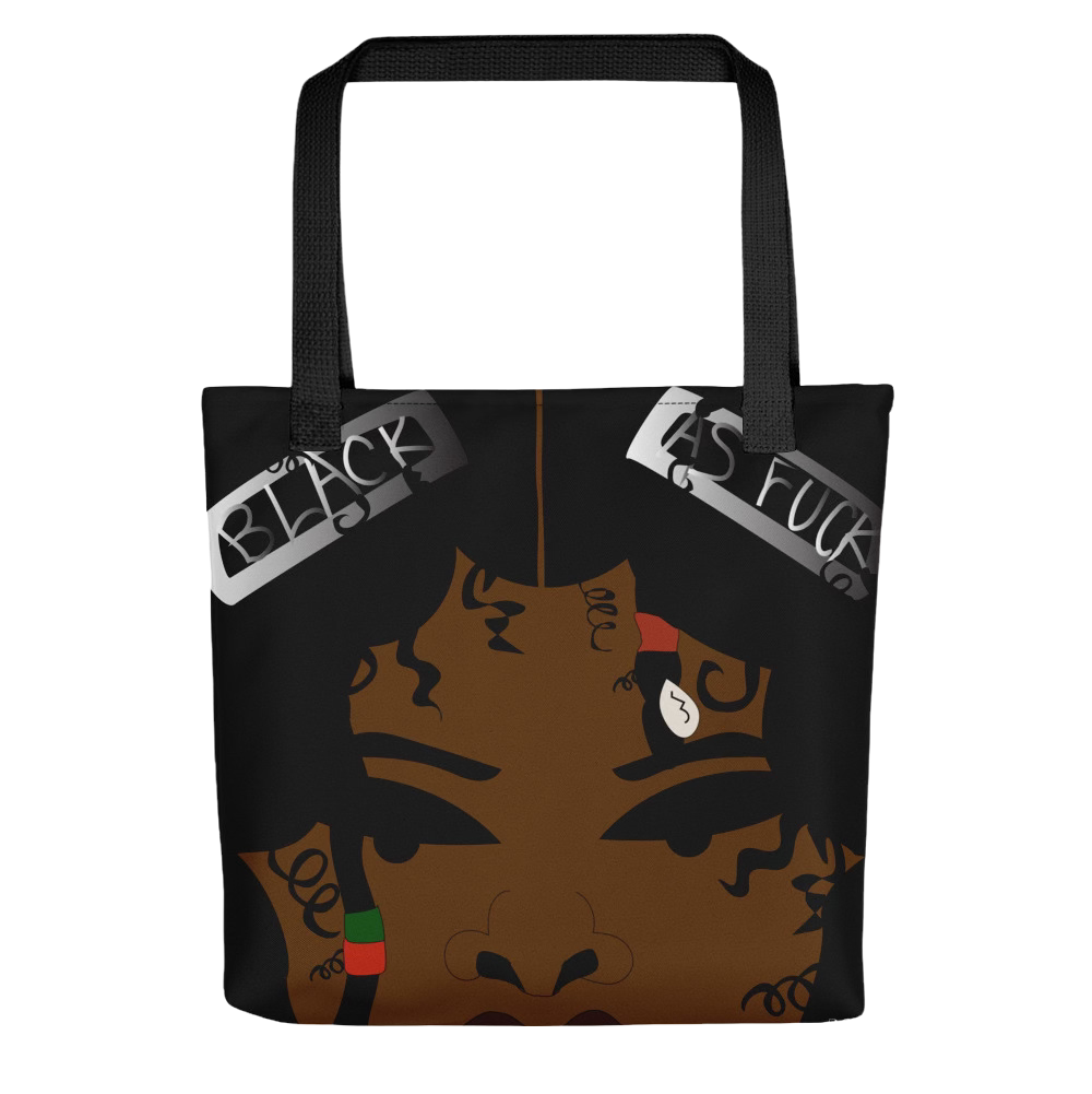 "Black AF" Tote bag