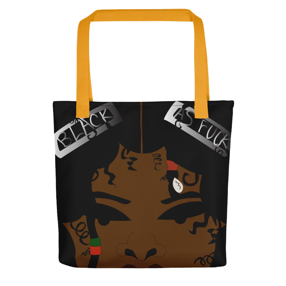 "Black AF" Tote bag