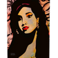 "Amy Winehouse Portrait" Canvas Art