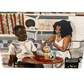 "A Love Like Dwayne & Whitley" Canvas Art