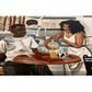 "A Love Like Dwayne & Whitley" Canvas Art