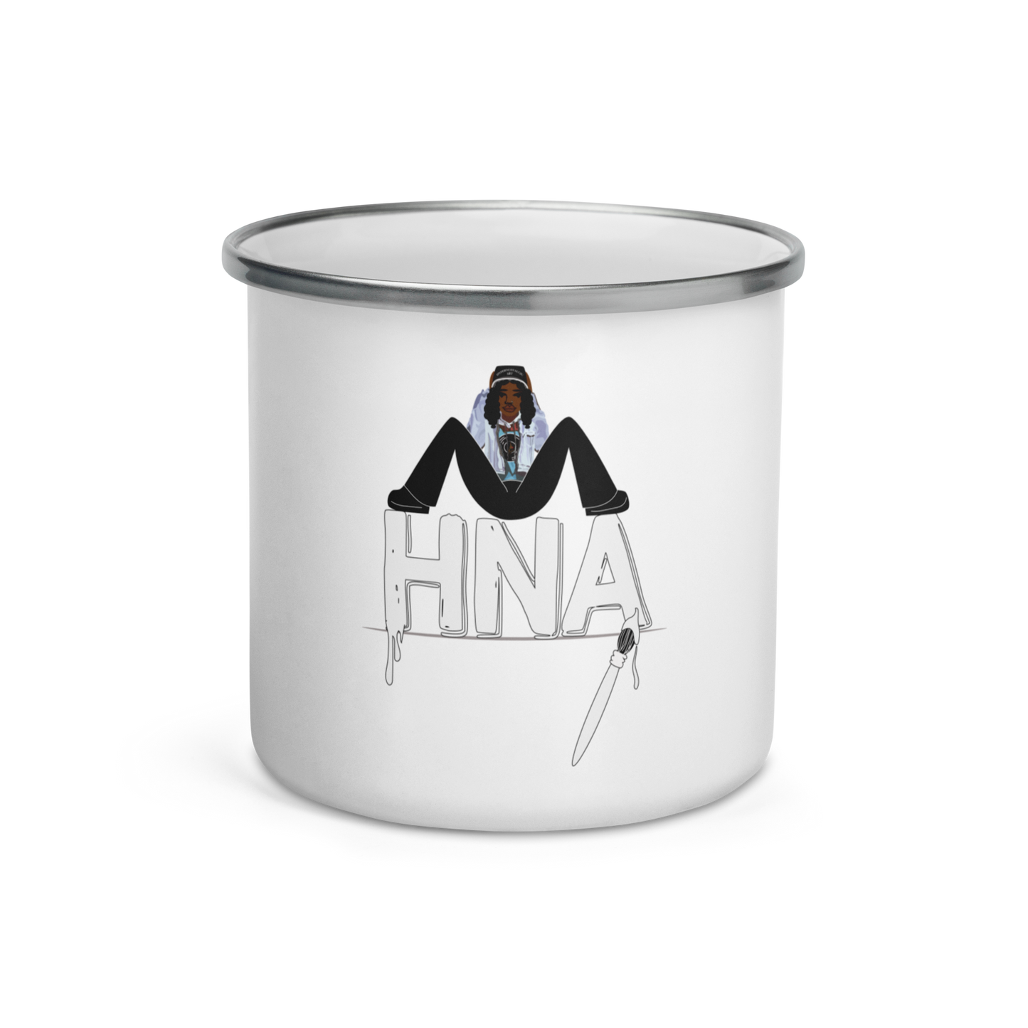 HNA Enamel Mug