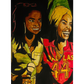 "Lauryn & Erykah" Canvas Art