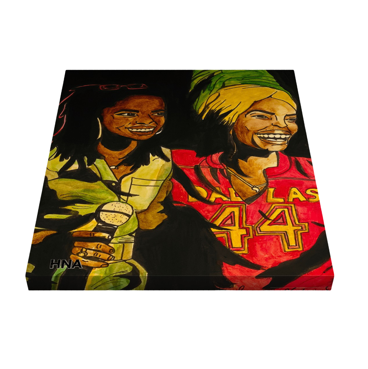 "Lauryn & Erykah" Canvas Art