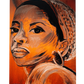 "L-Boogie Portrait" Canvas Art