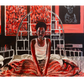 "Nola Darling Abstract" Canvas Art