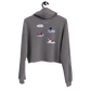 Classic Cozy Cropped "House Rules" Statement Hoodie