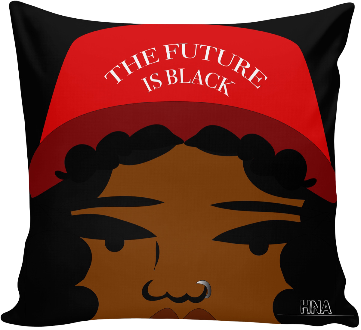 "The Future" 18x18 Throw Pillow