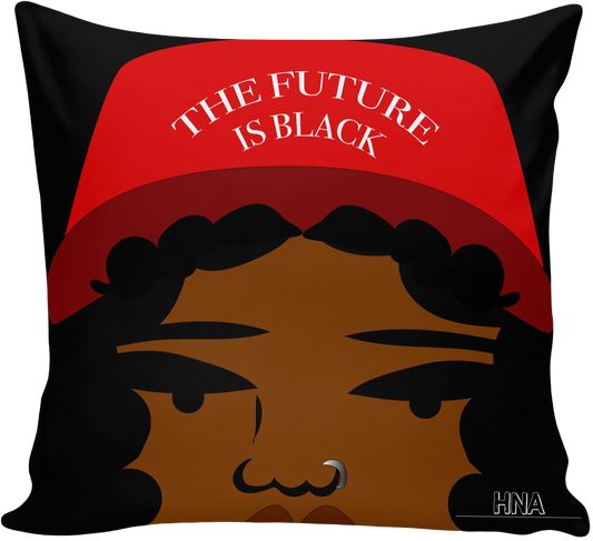 "The Future" 18x18 Throw Pillow