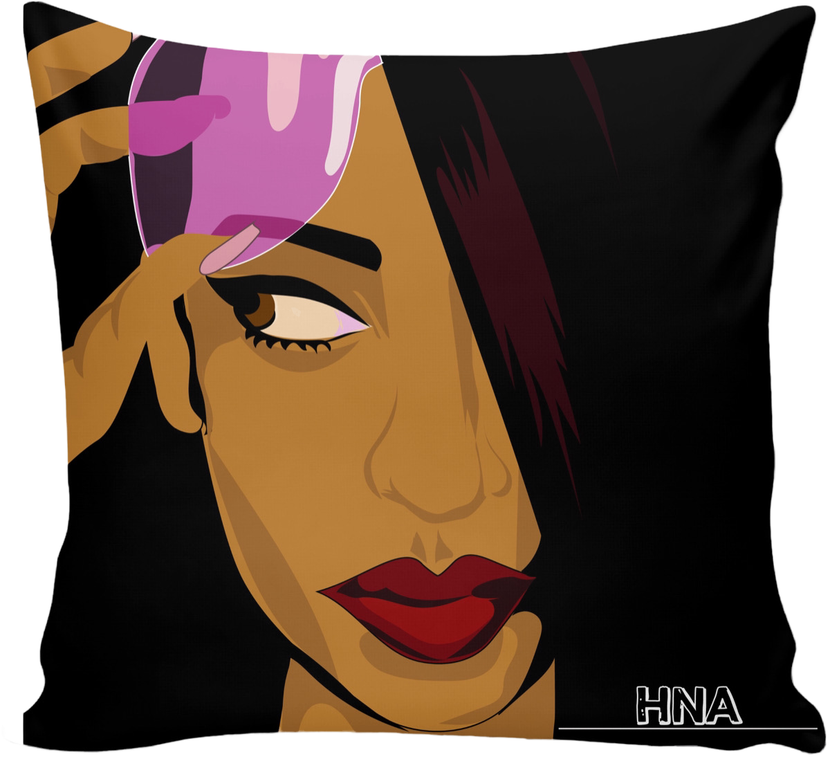 "I Care 4 U"  18x18 Throw Pillow