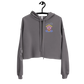 Classic Cozy Cropped "House Rules" Statement Hoodie