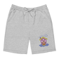 Classic Cozy "House Rules" Statement fleece shorts
