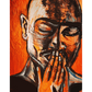 "Pac's Prayer" Canvas Art