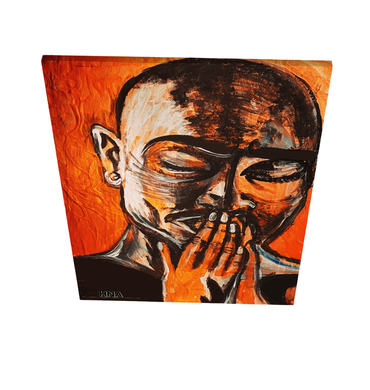 "Pac's Prayer" Canvas Art