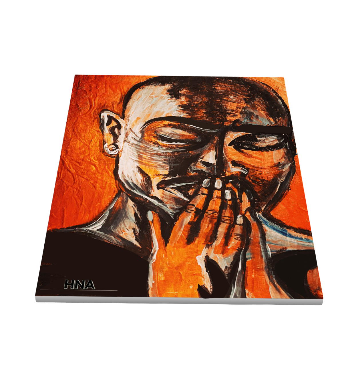 "Pac's Prayer" Canvas Art