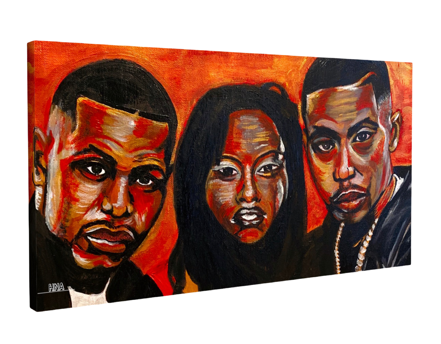 "FIRM BIZ" Canvas Art