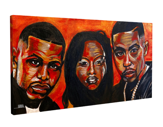 "FIRM BIZ" Canvas Art